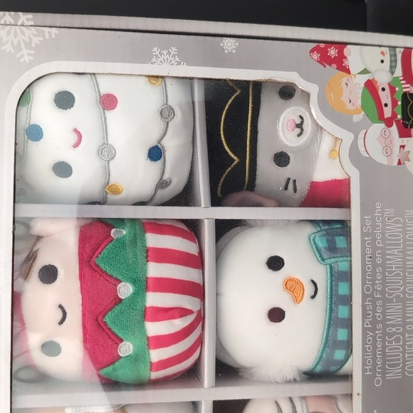 Squishmallows 2021 Holiday Mini Plush Ornament Set,NWOT. - Picture 5 of 8